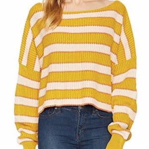 Free People - Just My Stripe Pullover